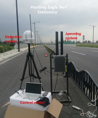 Stationary And Vehicle Mounted Anti Drone System With 5km Detection Range And Ip65