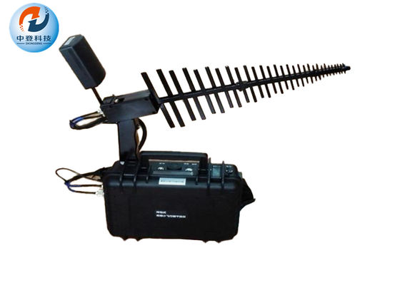 10W Anti Drone Jammer , Drone Jamming Device 1km Long Jamming Distance