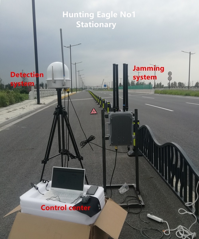 Anti Drone Device can be used as both vehicle mounted and stationary system