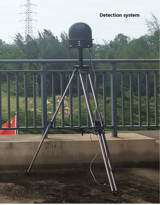 5km Detection IP65 Proof Anti Drone Equipment With Light Device Weight